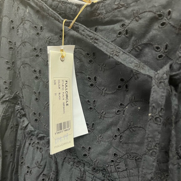 NWT A line embroidered  cotton skirt - Picture 7 of 10